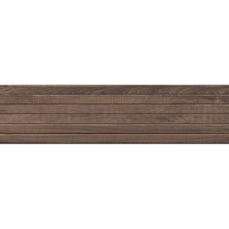 Mexen Western Wood Choco gres szkliwiony rekt. G1, płytka drewnopodobna podłogowo-ścienna 120 x 30 cm, mat - TL702-120-030-56