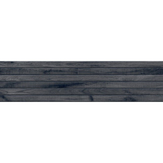 Mexen Western Wood Nero gres szkliwiony rekt. G1, płytka drewnopodobna podłogowo-ścienna 120 x 30 cm, mat - TL702-120-030-58