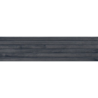 Mexen Western Wood Nero gres szkliwiony rekt. G1, płytka drewnopodobna podłogowo-ścienna 120 x 30 cm, mat - TL702-120-030-58