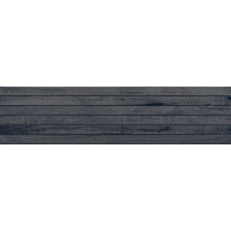 Mexen Western Wood Nero gres szkliwiony rekt. G1, płytka drewnopodobna podłogowo-ścienna 120 x 30 cm, mat - TL702-120-030-58