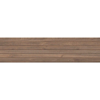 Mexen Mulberry Wood Brown gres szkliwiony rekt. G1, płytka drewnopodobna podłogowo-ścienna 120 x 30 cm, mat - TL703-120-030-50