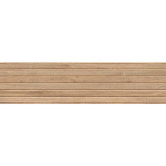 Mexen Mulberry Wood Honey gres szkliwiony rekt. G1, płytka drewnopodobna podłogowo-ścienna 120 x 30 cm, mat - TL703-120-030-51