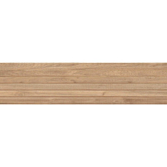 Mexen Mulberry Wood Honey gres szkliwiony rekt. G1, płytka drewnopodobna podłogowo-ścienna 120 x 30 cm, mat - TL703-120-030-51