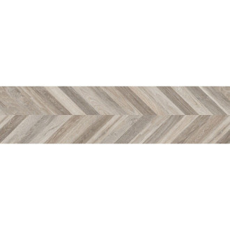 Mexen Native Gris gres szkliwiony rekt. G1, płytka drewnopodobna podłogowo-ścienna 120 x 30 cm, carving - TL704-120-030-02