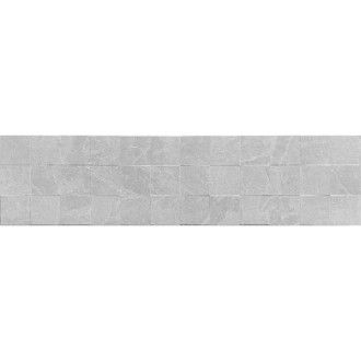 Mexen Icon Lyon Silver gres szkliwiony rekt. G1, płytka podłogowo-ścienna 120 x 30 cm, mat - TL712-120-030-55