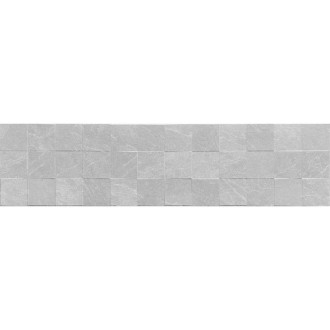 Mexen Icon Lyon Silver gres szkliwiony rekt. G1, płytka podłogowo-ścienna 120 x 30 cm, mat - TL712-120-030-55