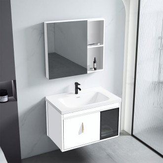 Rea Sada koupelnového nábytku s umyvadlem Paris 60cm White REA-M0001