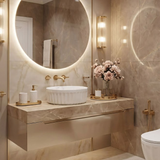 Umyvadlo na desku DUO