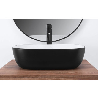 Rea umyvadlo na desku Belinda - black calala mat REA-U6759