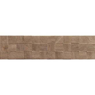 Mexen Riga Lyon Brown gres szkliwiony rekt. G1, płytka drewnopodobna podłogowo-ścienna 120 x 30 cm, mat - TL713-120-030-51