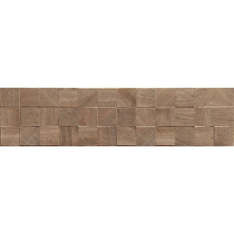 Mexen Riga Lyon Brown gres szkliwiony rekt. G1, płytka drewnopodobna podłogowo-ścienna 120 x 30 cm, mat - TL713-120-030-51