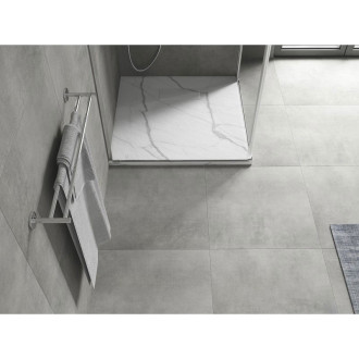 Mexen Hugo brodzik kwadratowy SMC 70 x 70 cm, biały kamień - 42157070