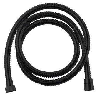POWERFLEX kovová sprchová hadice, 200cm, černá mat