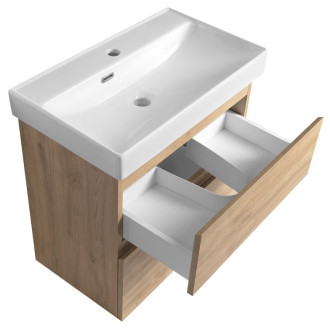 ALTAIR umyvadlová skříňka 61,5x60x37cm, dub emporio