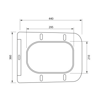 PORTO WC sedátko, SLIM, Soft Close, Easy Take, bílá