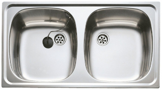 Teka T1173 UNIVERSAL 2B dřez nerez 800x440 30000155