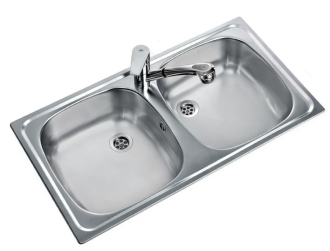 Teka T1173 UNIVERSAL 2B dřez nerez 800x440 30000155