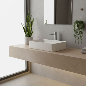 Koupelnová baterie Rea Arlo Brush Nickle