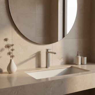 Koupelnová baterie Rea Arlo Brush Nickle