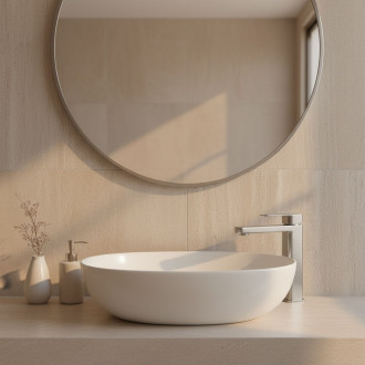 Koupelnová baterie Rea Arlo Brush Nickle