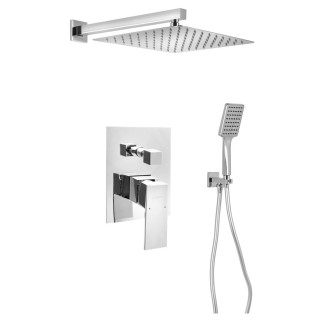 LATUS podomítkový sprchový set s pákovou baterií, 2 výstupy, chrom 1102-42-03
