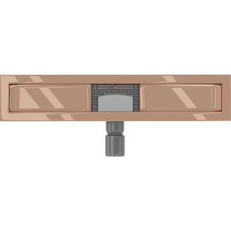 Mexen Flat korpus do odpływu liniowego 60 cm, różowe złoto - 1615060