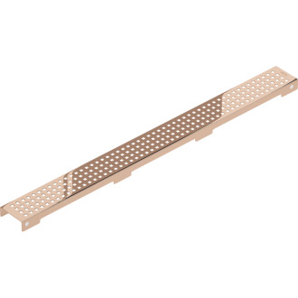 Mexen Flat M08 maskownica do odpływu liniowego 70 cm, różowe złoto - 1625070