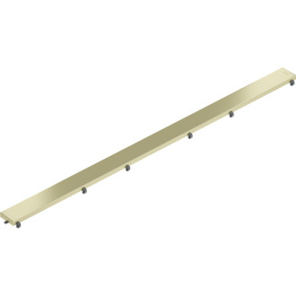 Mexen Flat M13 maskownica 2w1 do odpływu liniowego 90 cm, złota szczotkowana - 1A19090