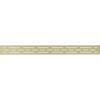 Mexen Flat M01 maskownica do odpływu liniowego 70 cm, złota szczotkowana - 1A20070