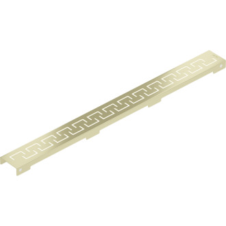 Mexen Flat M15 maskownica do odpływu liniowego 60 cm, złota szczotkowana - 1A24060