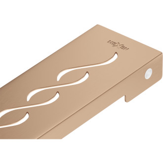 Krytka Mexen Flat M18 pro lineární žlab 90 cm, kartáčovaná měď - 1C23090