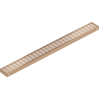 Mexen Flat M33 maskownica do odpływu liniowego 50 cm, miedź szczotkowana - 1C33050