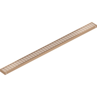 Mexen Flat M33 maskownica do odpływu liniowego 100 cm, miedź szczotkowana - 1C33100