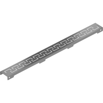 Mexen Flat M15 maskownica do odpływu liniowego 70 cm, gun gray szczotkowany - 1E24070