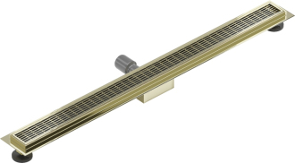 Mexen Flat M33 lineární odtok 90 cm, zlatý - 1533090-15