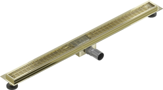 Mexen Flat M33 lineární odtok 90 cm, zlatý - 1533090-15