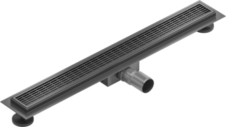 Mexen Flat M33 lineární odtok 70 cm, černý - 1733070-15