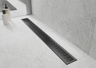 Mexen Flat M33 lineární odtok 80 cm, černý - 1733080-15
