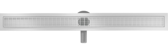 Mexen Flat 360° M33 otočný lineární odtok 90 cm, chrom - 1033090-40