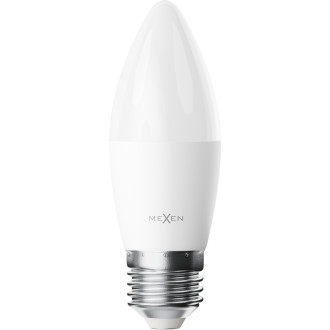 Mexen Nova 10x LED žárovka E27, C37, 10W, studená - 6500K, 1055 lm - L102-E27-1065-01x10