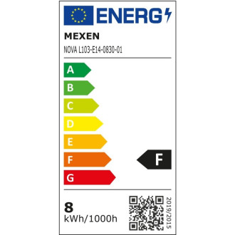Mexen Nova 10x LED žárovka E14, R50, 8W, teplá - 3000K, 840 lm - L103-E14-0830-01x10