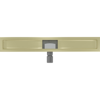 Mexen Flat korpus do odpływu liniowego 80 cm, złoty szczotkowany - 1A15080