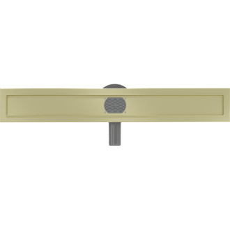 Mexen Flat 360° korpus do odpływu liniowego obrotowy 70 cm, złoty szczotkowany - 1A40070