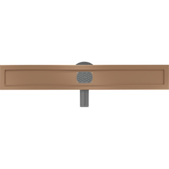 Mexen Flat 360° korpus do odpływu liniowego obrotowy 50 cm, miedź szczotkowana - 1C40050