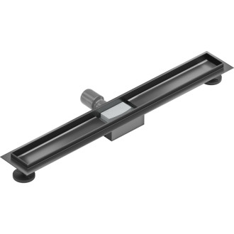 Mexen Flat korpus do odpływu liniowego 80 cm, gun gray szczotkowany - 1E15080