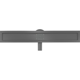 Mexen Flat 360° korpus do odpływu liniowego obrotowy 70 cm, gun gray szczotkowany - 1E40070