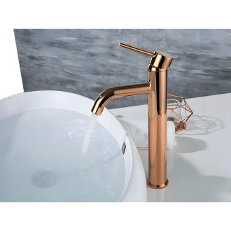 Umyvadlová baterie Rea Lungo Copper vysoká