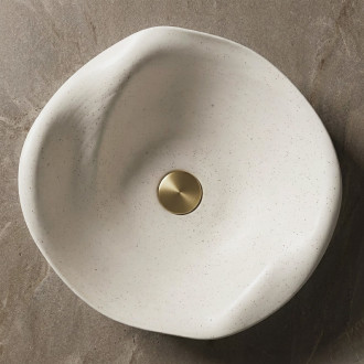 Keramické umyvadlo na desku REA HM-34B Handmade ART