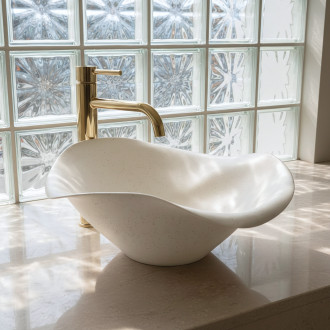 Keramické umyvadlo na desku REA HM-35B Handmade ART