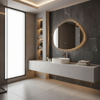 Umyvadlo na desku REA Vanda Sandy